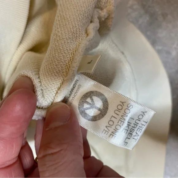 Madhappy Off White Turquoise Campus Crewneck Sweatpant set size medium & large - Picture 4 of 15